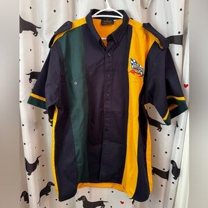 Button down autopro racing shirt